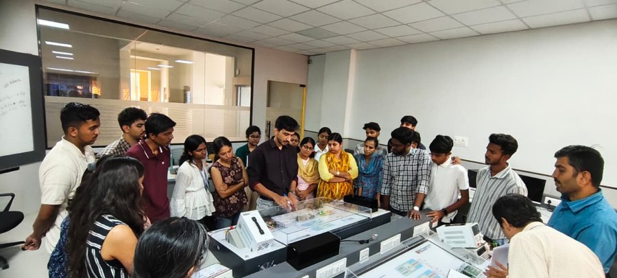 BLH battery lab installation at KLE Technological University, Hubballi